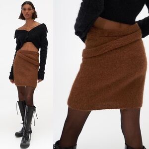 Helmut Lang Double Waistband Skirt